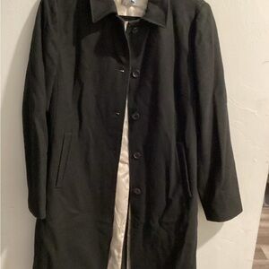 Banana Republic Classic Black Trench Coat